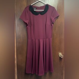 12 - AGB Maroon Dress